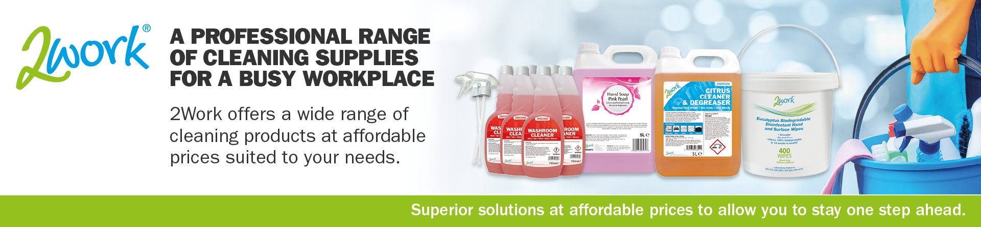 Cleaning supplies - 2Work